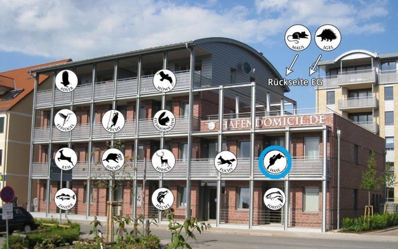 Hafendomicil Appartement Wh06 - Hase Βάρεν Εξωτερικό φωτογραφία